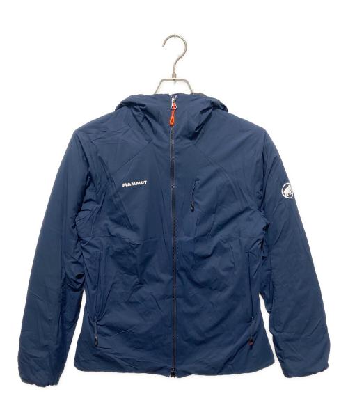 MAMMUT（マムート）MAMMUT (マムート) ライム インサレーション フレックス フーデット ジャケット アジアンフィット ウィメンズ ネイビー サイズ:Mの古着・服飾アイテム