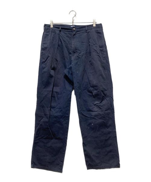 POLO RALPH LAUREN（ポロ・ラルフローレン）POLO RALPH LAUREN (ポロ・ラルフローレン) 初期タグ 2タック ポロチノパン ネイビー サイズ:W34の古着・服飾アイテム