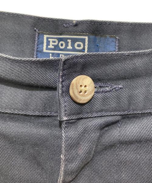 POLO RALPH LAUREN（ポロ・ラルフローレン）POLO RALPH LAUREN (ポロ・ラルフローレン) 初期タグ 2タック ポロチノパン ネイビー サイズ:W34の古着・服飾アイテム