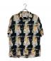 JEAN-MICHEL BASQUIAT（ジャン ミシェル バスキア）の古着「HAWAIIAN SHIRT」｜ブラック