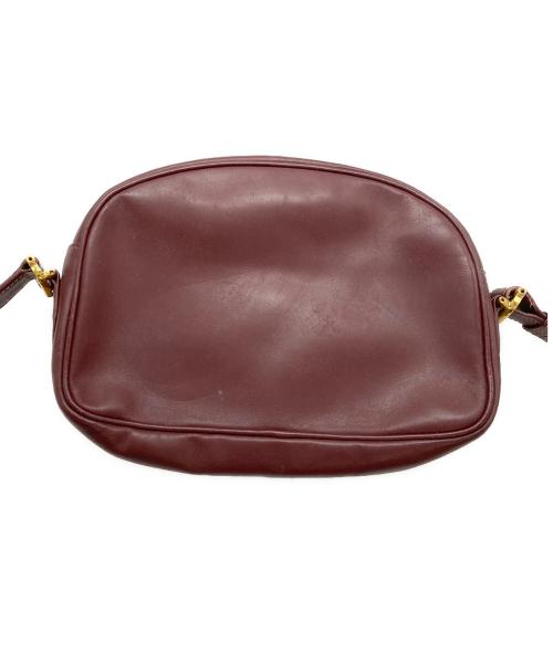 Cartier（カルティエ）Cartier (カルティエ) マストラインショルダーバッグ レッドの古着・服飾アイテム