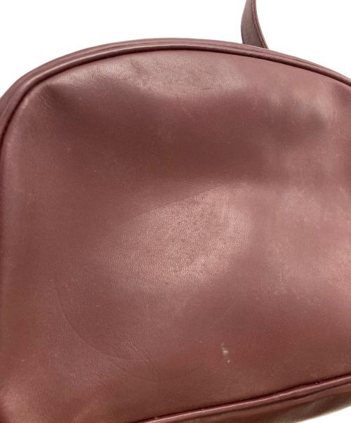 Cartier（カルティエ）Cartier (カルティエ) マストラインショルダーバッグ レッドの古着・服飾アイテム