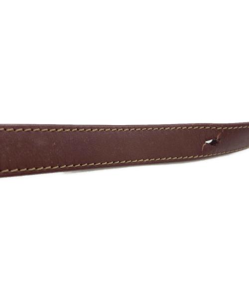 Cartier（カルティエ）Cartier (カルティエ) マストラインショルダーバッグ レッドの古着・服飾アイテム