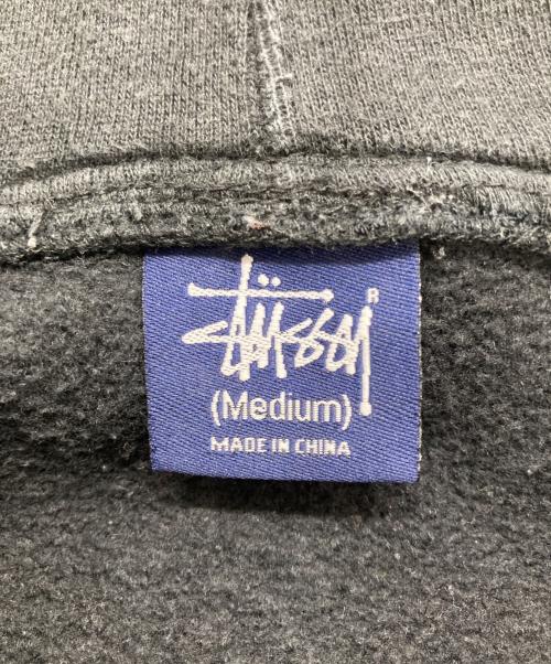 stussy（ステューシー）stussy (ステューシー) 90sオールド@WOOSTER STプリントパーカー ブラック サイズ:Mの古着・服飾アイテム