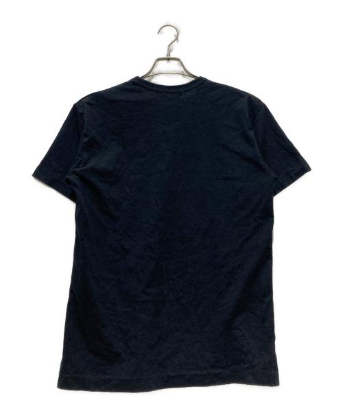 PLAY COMME des GARCONS（プレイコムデギャルソン）PLAY COMME des GARCONS (プレイコムデギャルソン) ハートワッペン 半袖カットソー ブラック サイズ:Lの古着・服飾アイテム