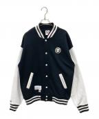Aape BY A BATHING APEエーエイプ バイ アベイシングエイプ）の古着「スウェットスタジャン」｜ブラック