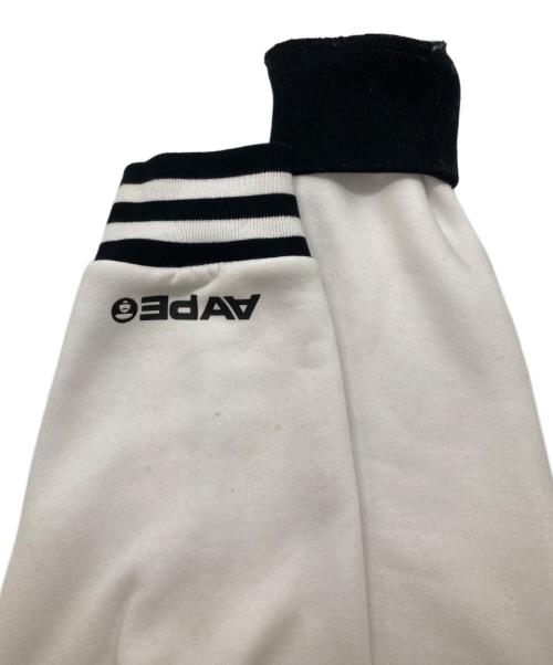 Aape BY A BATHING APE（エーエイプ バイ アベイシングエイプ）AAPE BY A BATHING APE (エーエイプ バイ アベイシングエイプ) スウェットスタジャン ブラック サイズ:Lの古着・服飾アイテム