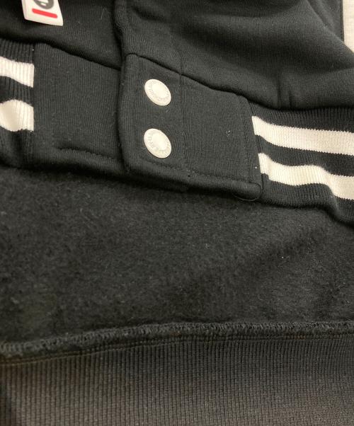 Aape BY A BATHING APE（エーエイプ バイ アベイシングエイプ）AAPE BY A BATHING APE (エーエイプ バイ アベイシングエイプ) スウェットスタジャン ブラック サイズ:Lの古着・服飾アイテム