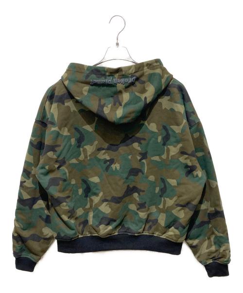 BROKEN PLANET（ブロークンプラネット）BROKEN PLANET (ブロークンプラネット) MARKET カモフラWジップパーカー カーキ サイズ:Lの古着・服飾アイテム