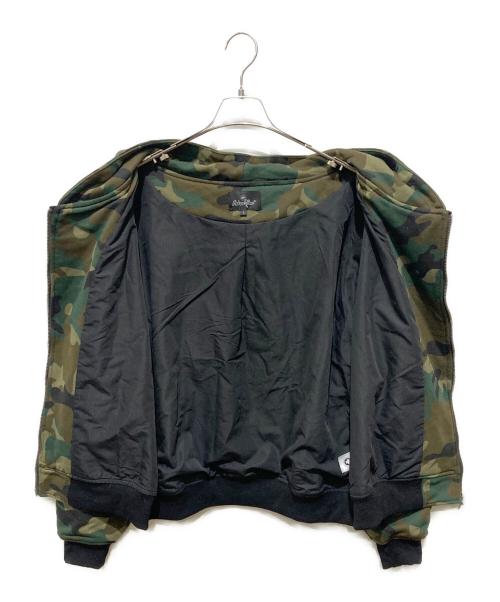 BROKEN PLANET（ブロークンプラネット）BROKEN PLANET (ブロークンプラネット) MARKET カモフラWジップパーカー カーキ サイズ:Lの古着・服飾アイテム