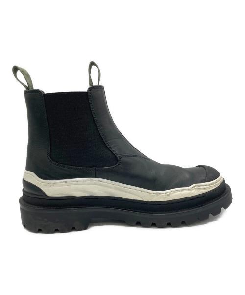 Dior（ディオール）DIOR (ディオール) sacai (サカイ) EXPL CHELSEA BOOT ブラック サイズ:41の古着・服飾アイテム