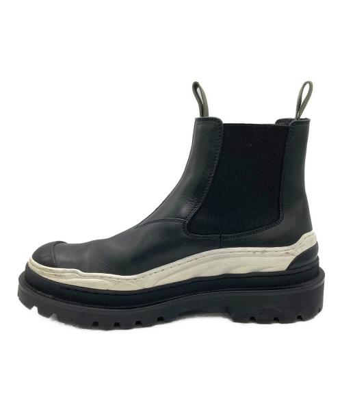 Dior（ディオール）DIOR (ディオール) sacai (サカイ) EXPL CHELSEA BOOT ブラック サイズ:41の古着・服飾アイテム