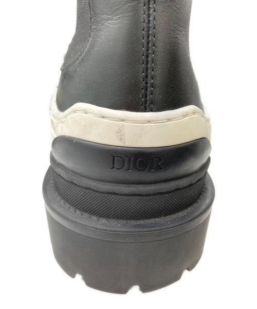 Dior（ディオール）DIOR (ディオール) sacai (サカイ) EXPL CHELSEA BOOT ブラック サイズ:41の古着・服飾アイテム