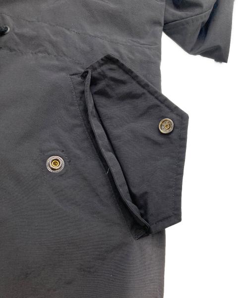 POLO RALPH LAUREN（ポロ・ラルフローレン）POLO RALPH LAUREN (ポロ・ラルフローレン) ポニー刺繍フーデッドモッズコート ブラック サイズ:XSの古着・服飾アイテム