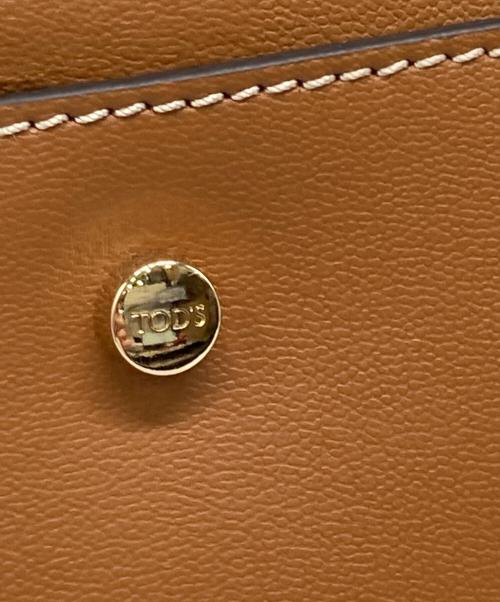 TOD'S（トッズ）TOD'S (トッズ) レザー ショッピング トート バッグ ミニ ブラウンの古着・服飾アイテム