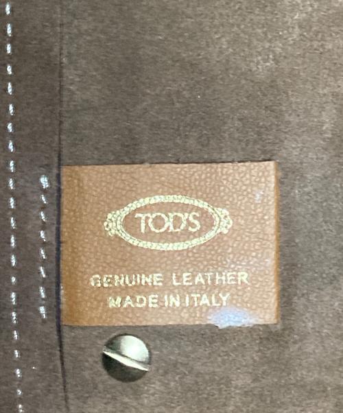 TOD'S（トッズ）TOD'S (トッズ) レザー ショッピング トート バッグ ミニ ブラウンの古着・服飾アイテム