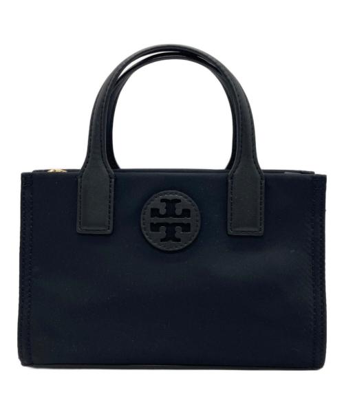 TORY BURCH（トリーバーチ）TORY BURCH (トリーバーチ) Ella ナイロンミニトートバッグ ブラック サイズ:FREEの古着・服飾アイテム