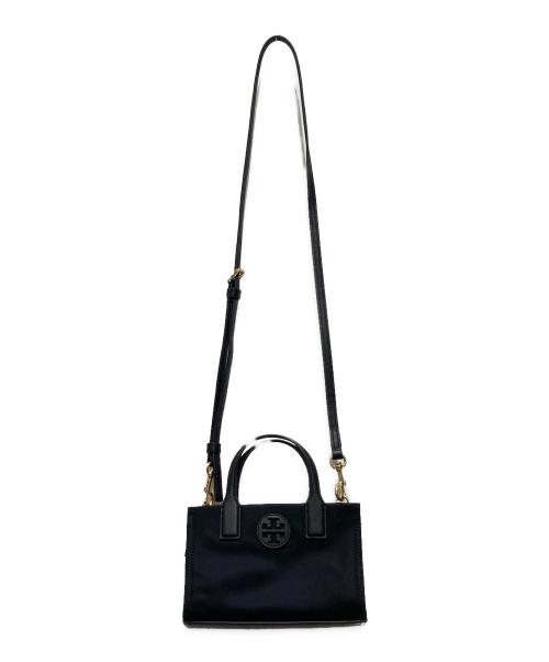 TORY BURCH（トリーバーチ）TORY BURCH (トリーバーチ) Ella ナイロンミニトートバッグ ブラック サイズ:FREEの古着・服飾アイテム