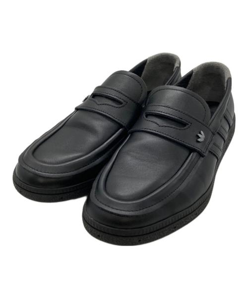 adidas Originals（アディダスオリジナル）adidas originals (アディダスオリジナル) HANDBALL SPEZIAL LOAFER PREM CBLACK ブラック サイズ:27cmの古着・服飾アイテム