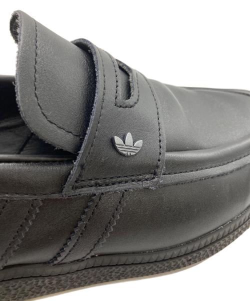 adidas Originals（アディダスオリジナル）adidas originals (アディダスオリジナル) HANDBALL SPEZIAL LOAFER PREM CBLACK ブラック サイズ:27cmの古着・服飾アイテム