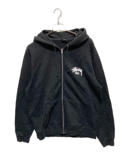 stussy（ステューシー）stussy (ステューシー) TOKYO ZIP UP ジップパーカー ブラック サイズ:XLの古着・服飾アイテム