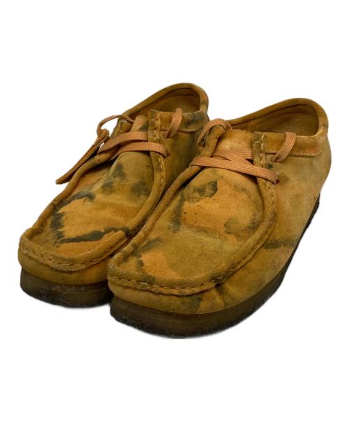 CLARKS ORIGINALS（クラークス オリジナルズ）Clarks Originals (クラークス オリジナルズ) Wallabee Tumeric Camo ブラウン サイズ:25.5cmの古着・服飾アイテム