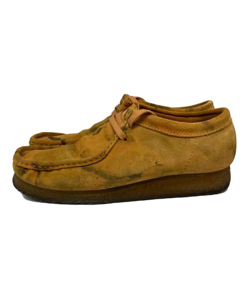 CLARKS ORIGINALS（クラークス オリジナルズ）Clarks Originals (クラークス オリジナルズ) Wallabee Tumeric Camo ブラウン サイズ:25.5cmの古着・服飾アイテム