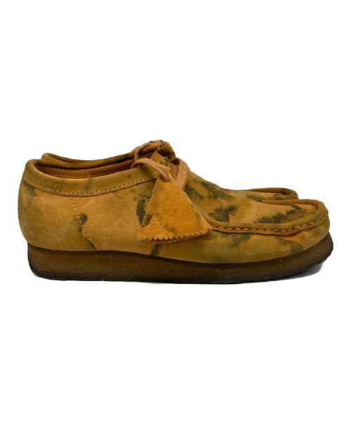 CLARKS ORIGINALS（クラークス オリジナルズ）Clarks Originals (クラークス オリジナルズ) Wallabee Tumeric Camo ブラウン サイズ:25.5cmの古着・服飾アイテム