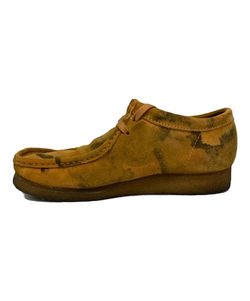 CLARKS ORIGINALS（クラークス オリジナルズ）Clarks Originals (クラークス オリジナルズ) Wallabee Tumeric Camo ブラウン サイズ:25.5cmの古着・服飾アイテム