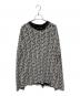 stussy（ステューシー）の古着「Letter Stripe L/S Crew」｜ブラック