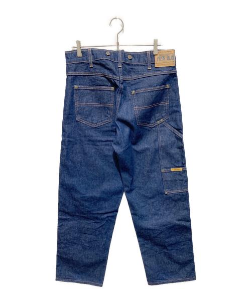 PRSN BLU（プリズンブルース）PRSN BLU (プリズンブルース) ダブルニーデニムパンツ インディゴ サイズ:W34の古着・服飾アイテム