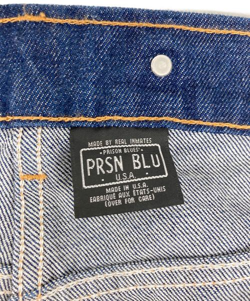 PRSN BLU（プリズンブルース）PRSN BLU (プリズンブルース) ダブルニーデニムパンツ インディゴ サイズ:W34の古着・服飾アイテム