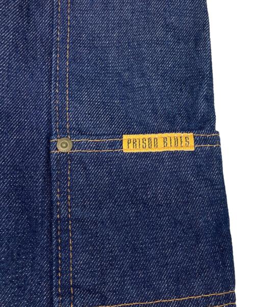 PRSN BLU（プリズンブルース）PRSN BLU (プリズンブルース) ダブルニーデニムパンツ インディゴ サイズ:W34の古着・服飾アイテム