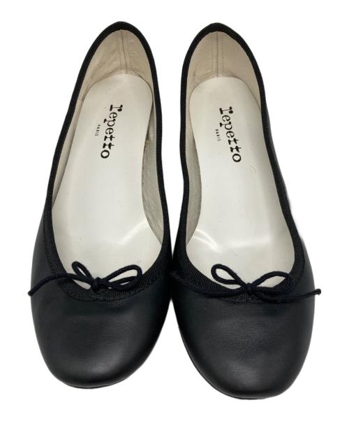 repetto（レペット）Repetto (レペット) リボンパンプス ブラック サイズ:37の古着・服飾アイテム