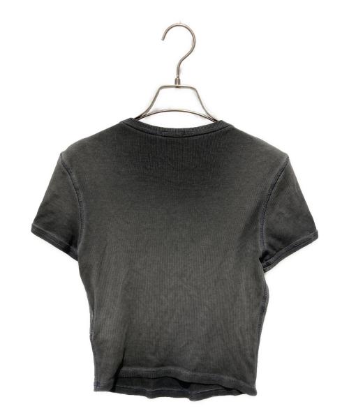 DIESEL（ディーゼル）DIESEL (ディーゼル) T-ELE ハートDプリントカットソー グレー サイズ:Ｓの古着・服飾アイテム
