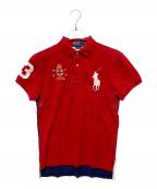 POLO RALPH LAURENポロ・ラルフローレン）の古着「ビッグポニーポロシャツ」｜レッド