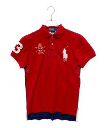 POLO RALPH LAUREN（ポロ・ラルフローレン）の古着「ビッグポニーポロシャツ」｜レッド
