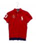 POLO RALPH LAUREN（ポロ・ラルフローレン）の古着「ビッグポニーポロシャツ」｜レッド