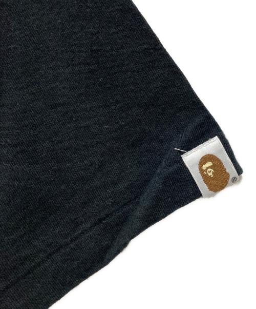 A BATHING APE（アベイシングエイプ）A BATHING APE (アベイシングエイプ) BABYMILOプリントTシャツ ブラック サイズ:Mの古着・服飾アイテム