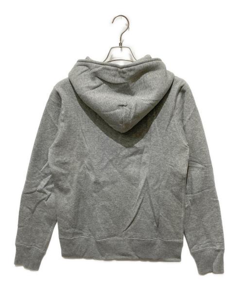 A BATHING APE（アベイシングエイプ）A BATHING APE (アベイシングエイプ) ロゴジップパーカー グレー サイズ:Mの古着・服飾アイテム