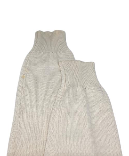 Maison Martin Margiela（メゾンマルタンマルジェラ）Maison MARTIN Margiela (メゾンマルタンマルジェラ) 14AW MARTIN MARGIELA ハイゲージニットカーディガン ベージュ サイズ:Mの古着・服飾アイテム