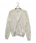 Maison MARTIN Margiela（メゾンマルタンマルジェラ）の古着「14AW MARTIN MARGIELA ハイゲージニットカーディガン」｜ベージュ