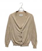 Maison Margiela 10メゾンマルジェラ 10）の古着「コットンVネックカーディガン」｜ブラウン