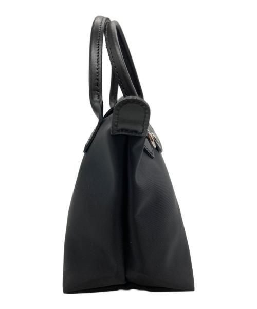 LONGCHAMP（ロンシャン）LONGCHAMP (ロンシャン) ルプラネットミニハンドバッグ ブラックの古着・服飾アイテム