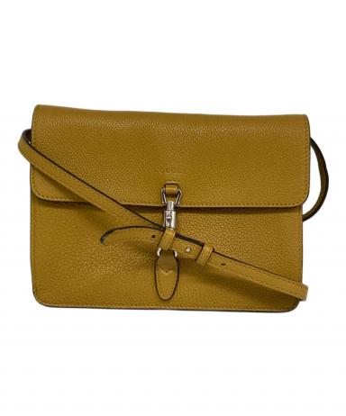 中古・古着通販】GUCCI (グッチ) 2WAYショルダーバッグ イエロー