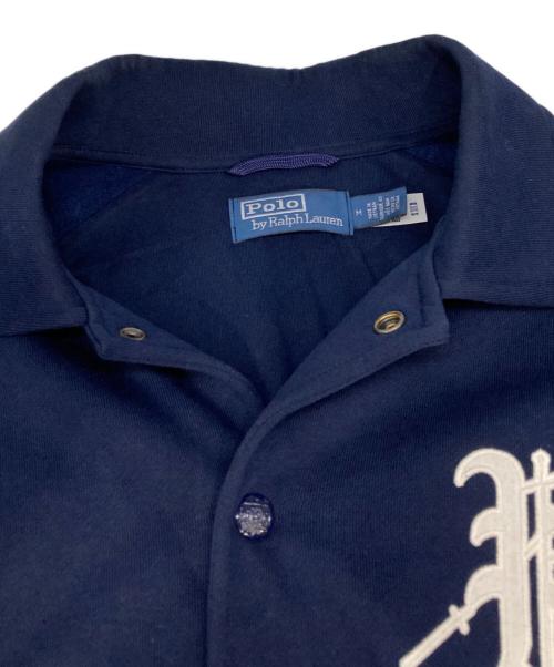 POLO RALPH LAUREN（ポロ・ラルフローレン）POLO RALPH LAUREN (ポロ・ラルフローレン) ラグラン ベイポート スウェット ジャケット / RAGLAN BAYPORT SWEAT JACKET ネイビー サイズ:Mの古着・服飾アイテム
