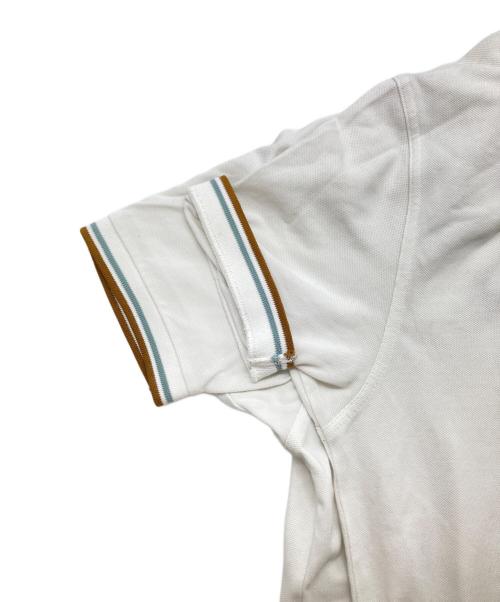 FRED PERRY（フレッドペリー）FRED PERRY (フレッドペリー) ポロシャツ ホワイト サイズ:Mの古着・服飾アイテム