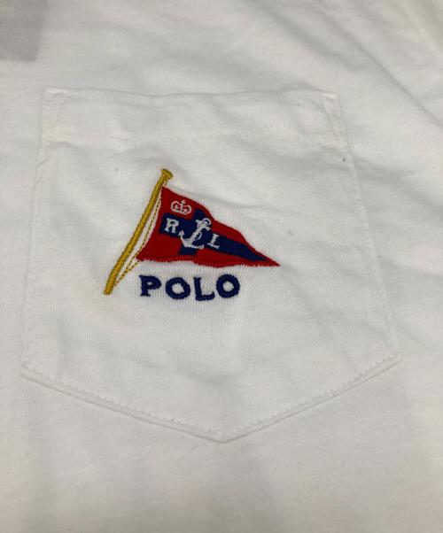 POLO RALPH LAUREN（ポロ・ラルフローレン）POLO RALPH LAUREN (ポロ・ラルフローレン) Newport Bear Graphic Pocket T-Shirt ホワイト サイズ:Mの古着・服飾アイテム