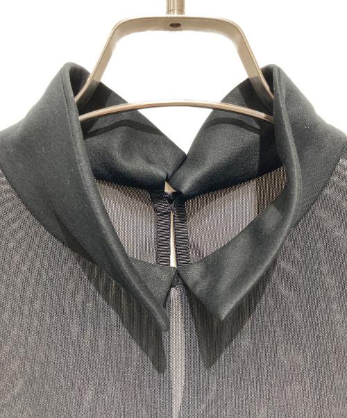 FOXEY NEWYORK（フォクシーニューヨーク）FOXEY NEWYORK (フォクシーニューヨーク) デイジーポロワンピース ブラック サイズ:38の古着・服飾アイテム