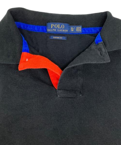 POLO RALPH LAUREN（ポロ・ラルフローレン）POLO RALPH LAUREN (ポロ・ラルフローレン) ビッグポニー ポロシャツ ブラック サイズ:XLの古着・服飾アイテム